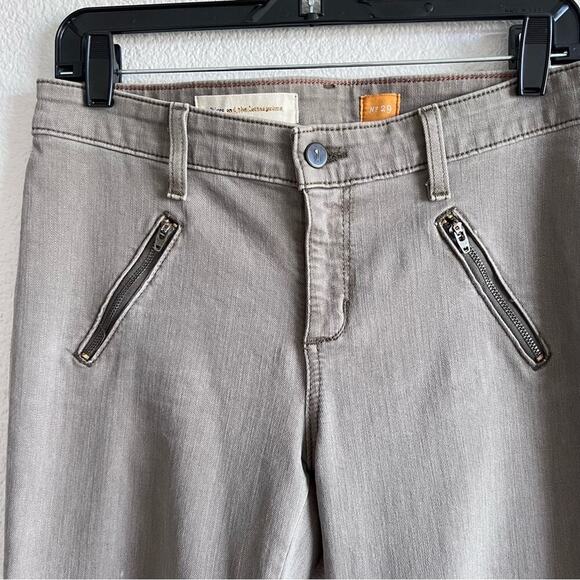 Pilcro and the Letterpress Serif Zipper Skinny Pants Jeans - Picture 4 of 15